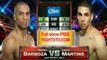 EDSON BARBOZA VS LUCAS MARTINS FIGHT VIDEO