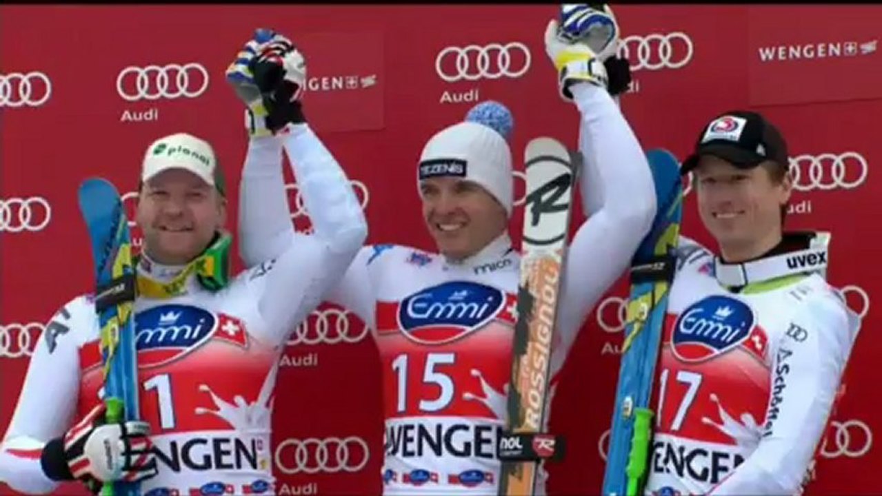 Esquí Alpino: Copa del Mundo: Innerhofer vence en el descenso de Wengen