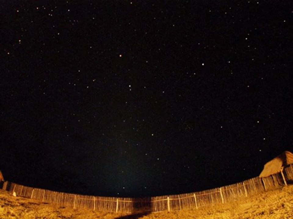 Time lapse lumière zodiacale