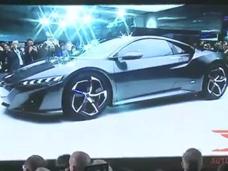 Download Video: Presentación nuevo Honda NSX Concept vuelve al Salón de Detroit 2013