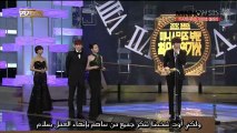 [ترجمة] خطاب لي منهو عند الفوز بجائزة أفضل ممثل في حفل جوائز اس بي اس للدراما - تاريخ 121231