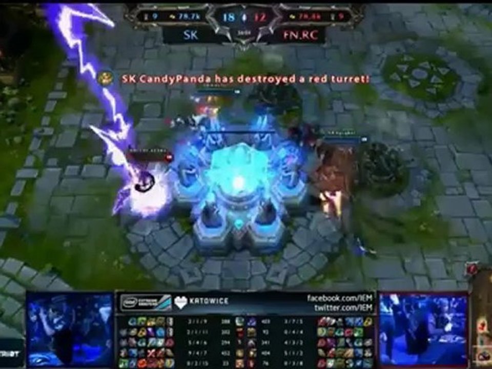 Action exceptionnelle de xPeke aux IEM Katowice 2013 Fnatic vs SK Gaming