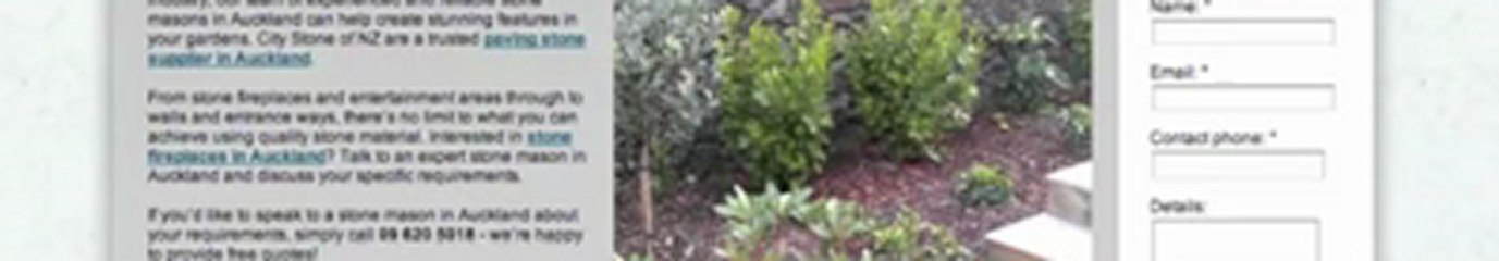 Hard landscaping and stonework in Auckland