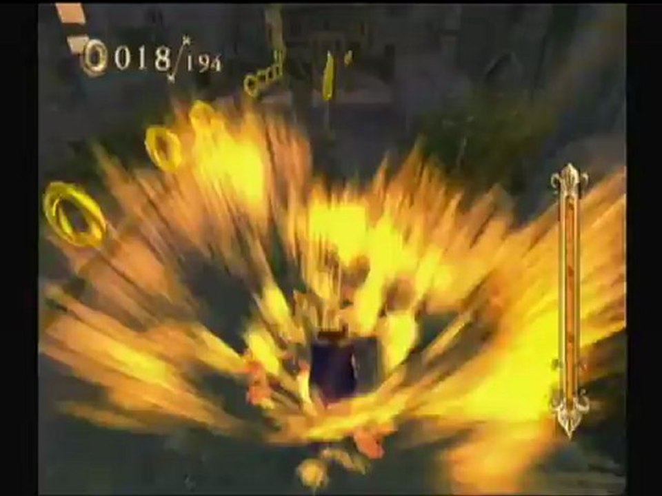 Sonic and the Secret Rings (Wii) Levitated Ruin gameplay