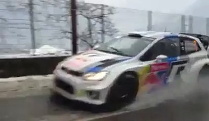 WRC Monte-Carlo 2013 Latvala crash