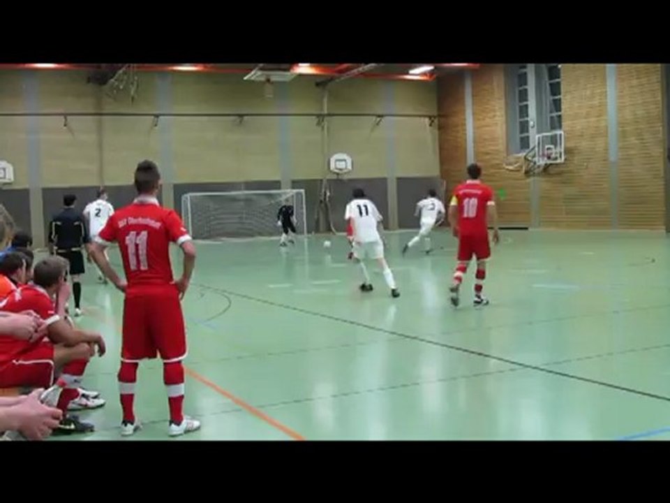 Bei der Stadtmeisterschaft 2013 gegen den SSV Oberhochstatt