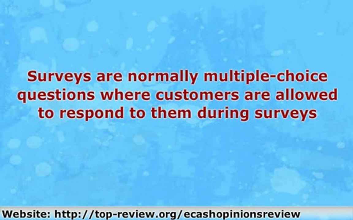 eCash Opinions Reviews  What is eCash Opinions?