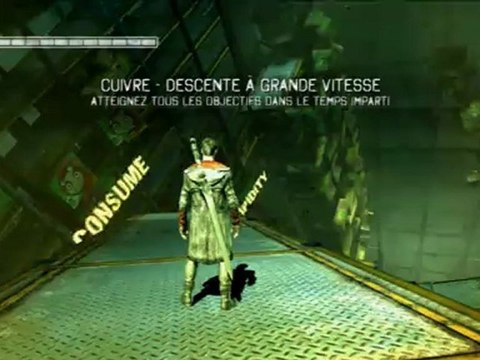 DmC Missions Secrets cuivre descente à grande vitesse