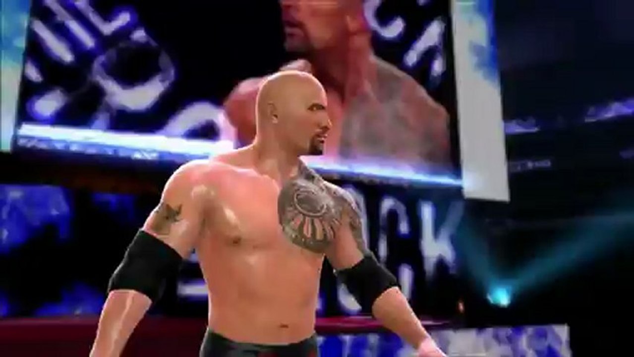The Rock Entrée WWE 13 avec PUBLIC EN FOLIE + JUSTIN ROBERTS ( MIXAGE PAR LT-RICO)