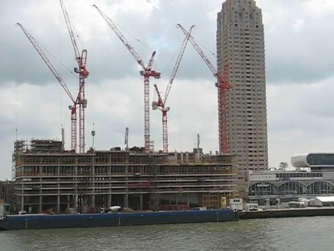 Rotterdam, Pays Bas : paysage urbain