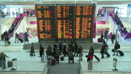Intempéries: 35% des vols supprimés à Roissy et Orly