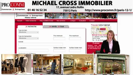Location local Paris 12ème