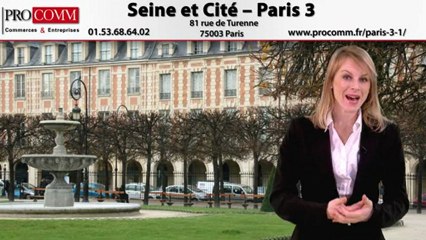 Location local Paris 3ème