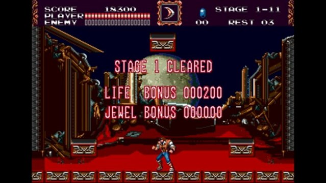 Castlevania - Bloodlines - Niveau1