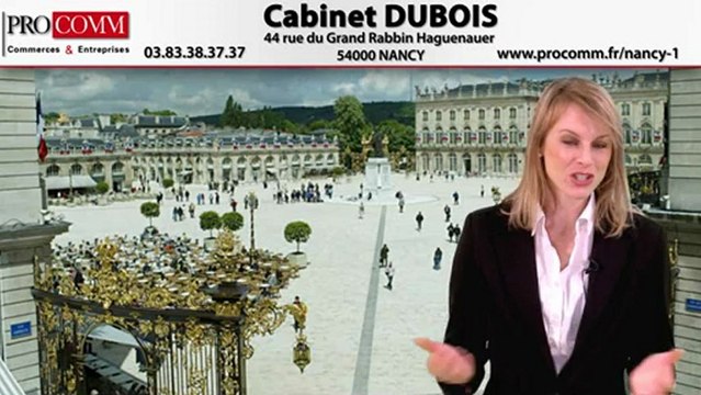 Vente murs commerciaux Nancy