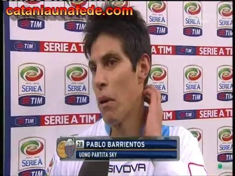 Barrientos migliore sky dopo Genoa-Catania