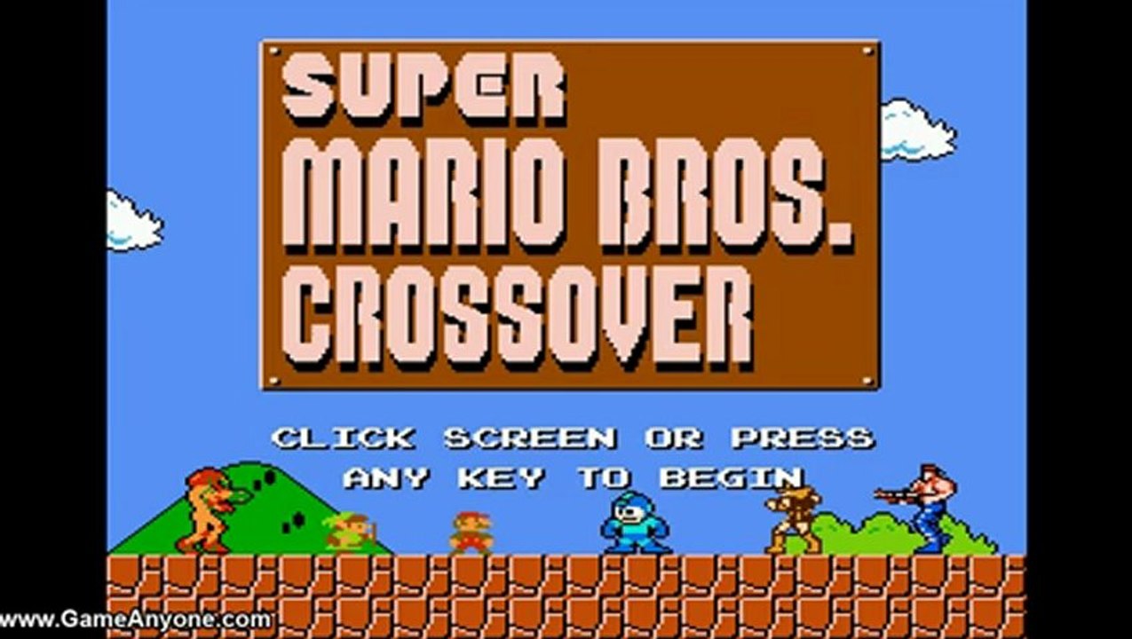 Super Mario Crossover (Flash Game) [HD] - Part 9
