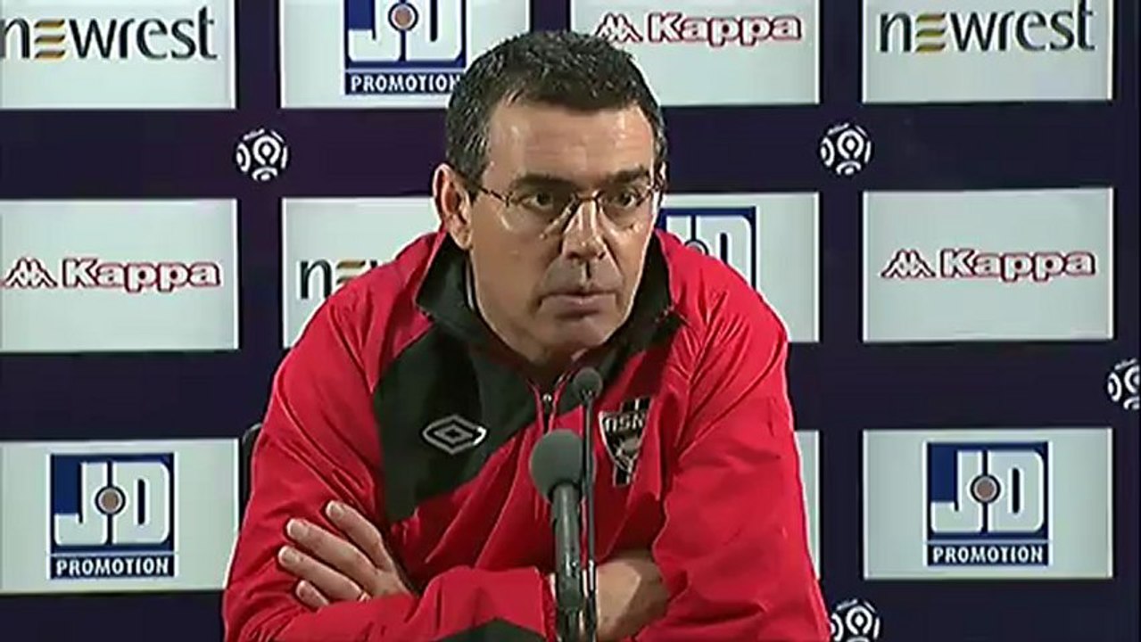 Conférence de presse Toulouse FC - AS Nancy-Lorraine : Alain  CASANOVA (TFC) - Patrick GABRIEL (ASNL) - saison 2012/2013