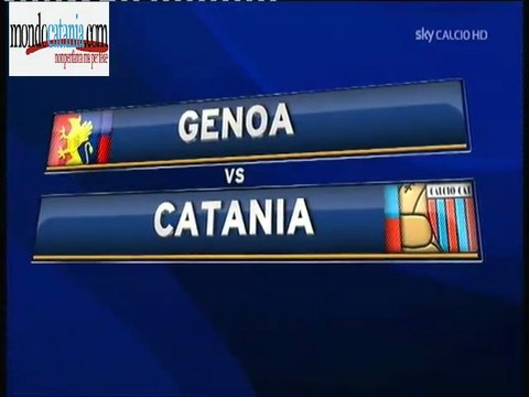 Hilights Genoa-Catania 0-2 ***20 gennaio 2013***