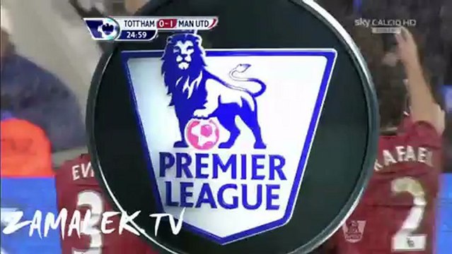 هدف مانشستر الاول فى توتنهام فان بيرسي