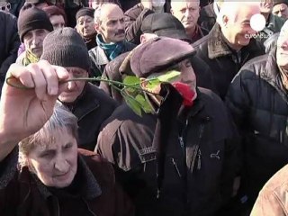 Géorgie: manifestation pour réclamer le départ du...