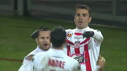 But Adrian MUTU (30ème) - AC Ajaccio - Valenciennes FC (1-1) - saison 2012/2013