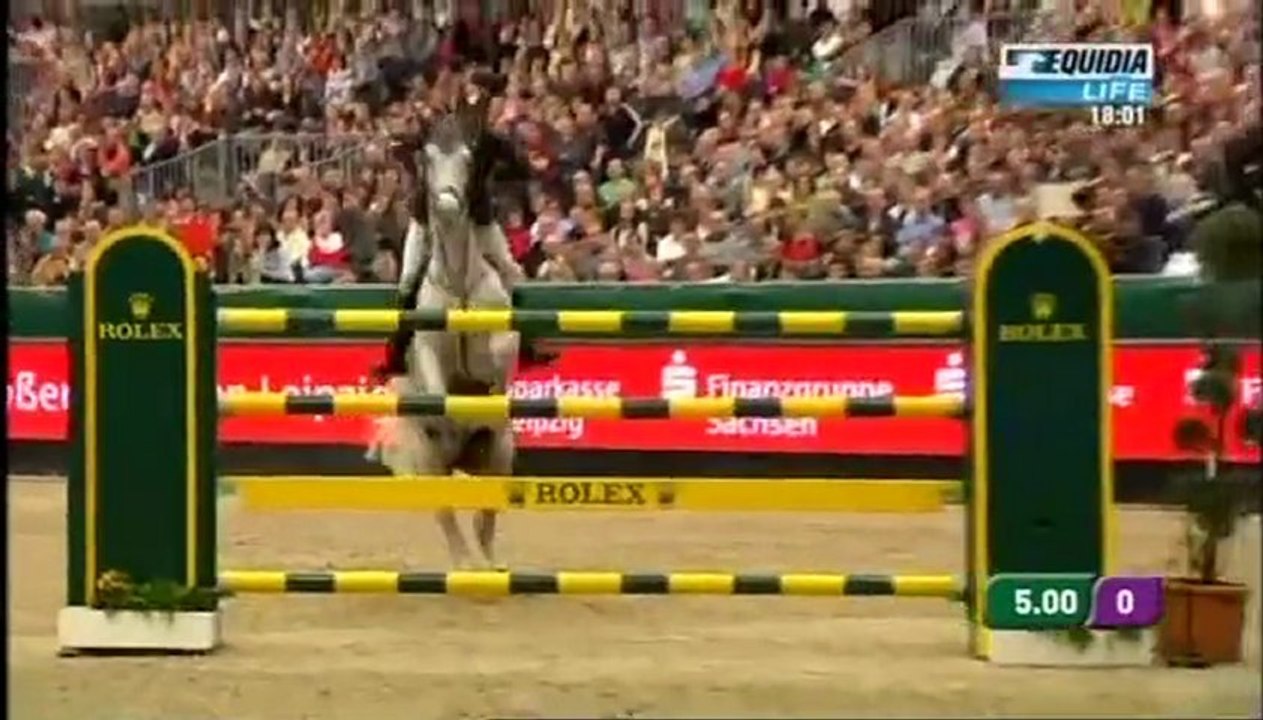 Leipzig  2013/01/20  - Coupe du Monde  CSI-W5* 1,60 m Jump-Off Jumping