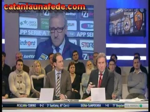 Del Neri dopo Genoa-Catania a sky