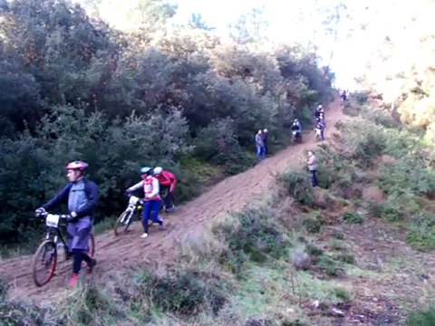 Descente de dune à la rando des ajoncs