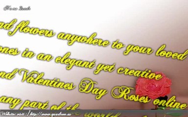 Roses for Valentines Day