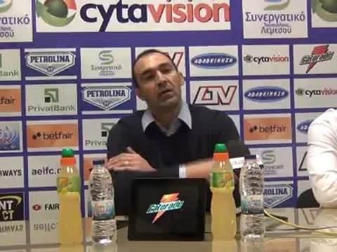 ΑΕΛ-Ολυμπιακός Ρένος Δημητριάδης 20/01