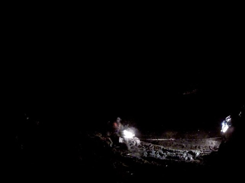 petite sortie boueuse de nuit...