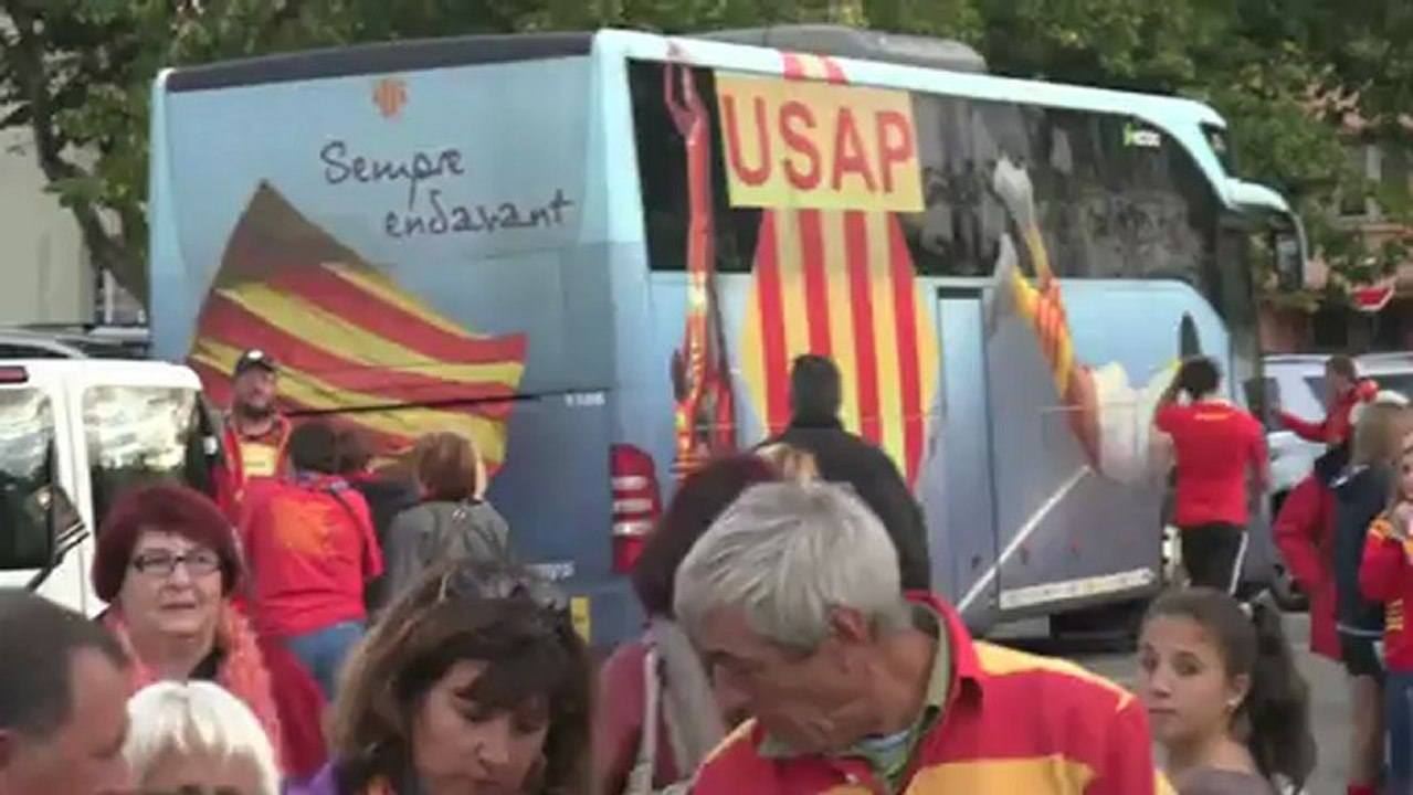 Interview Supporters après Castres - USAP