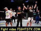 C.B. Dolloway reacts after defeating Daniel Sarafian in their middleweight fight at the UFC on FX