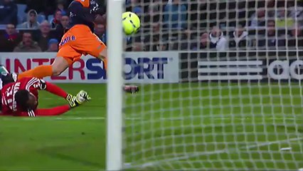 But Emanuel HERRERA (17ème) - Olympique de Marseille - Montpellier Hérault SC (3-2) - saison 2012/2013