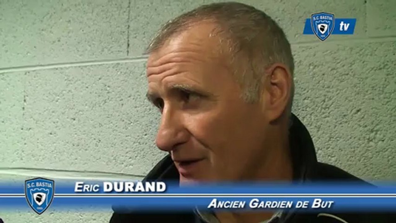 L1 / 2012-13 : Bastia 0 - 2 Rennes : Réaction d'Eric Durand