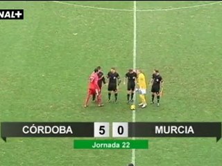 Liga Adelante  Córdoba 5  Murcia 0