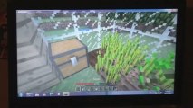 Minecraft Walk-through Chapter 20, with zombies and skeletons and creepers
