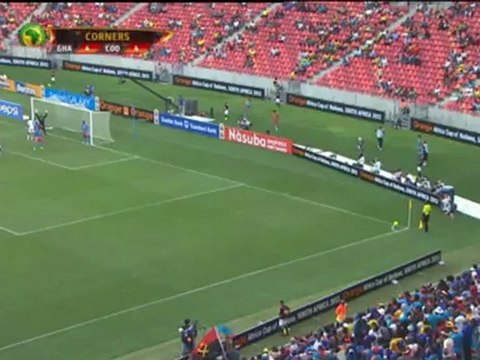 Copa de África: Ghana 2-2 COngo DR