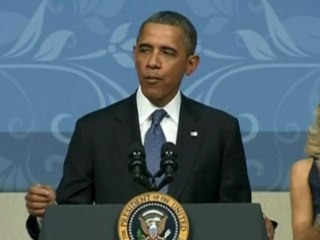 Obama thanks supporters