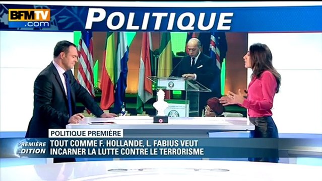 Politique Première : Fabius veut incarner la lutte contre le terrorisme 21/01