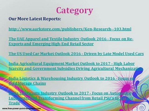 India Lubricants Industry Outlook to 2017 - Focus on Automotive
