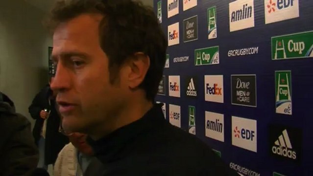Interviews après Montpellier Hérault Rugby - Toulon HCUP : 19/01/2013