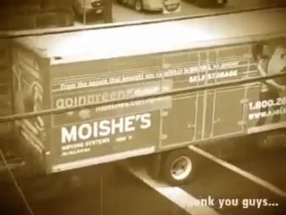 Moving with Moishe's Moving Company On A Rainy Day