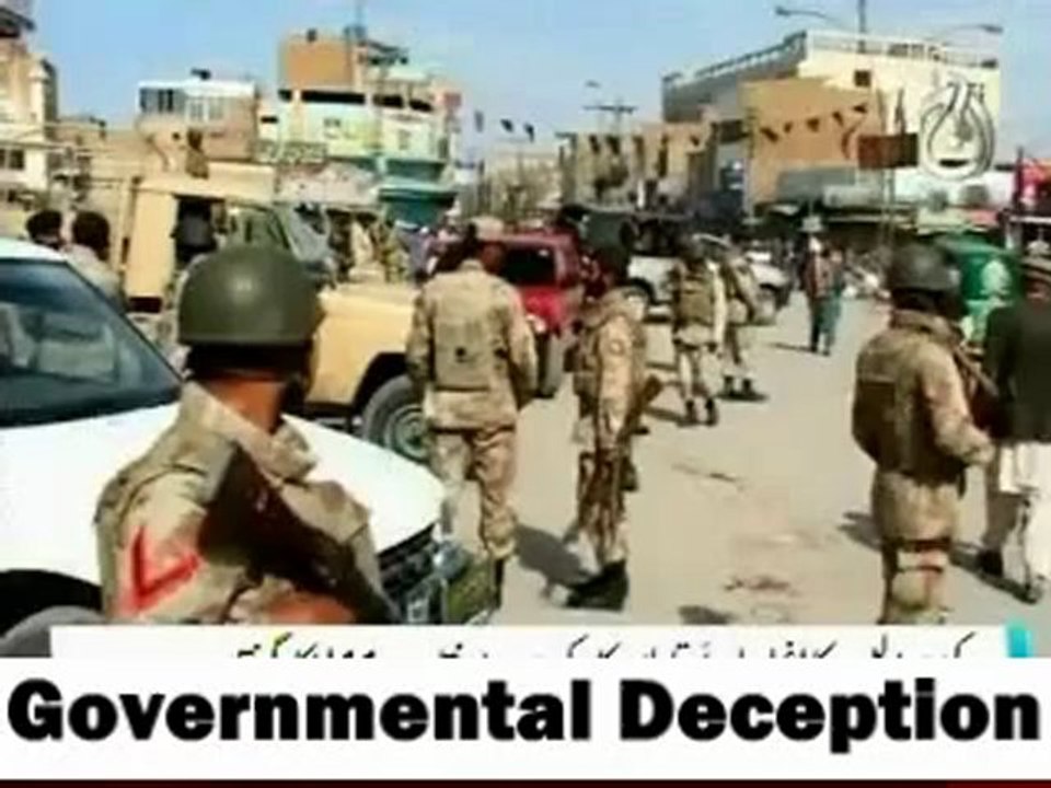 Law enforcers how Involved  in Kidnapping Exposed in Quetta :Governmetal Deception