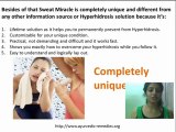 Ayurvedic Treatment of Sweat Miracle Review : Curing And Preventing Hyperhidrosis Permanently