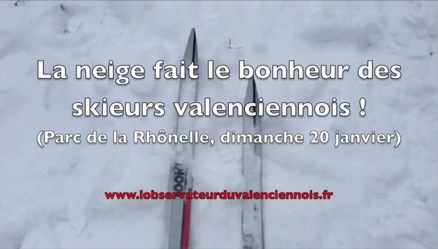 Quand la neige fait le bonheur des skieurs valenciennois