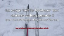 Quand la neige fait le bonheur des skieurs valenciennois