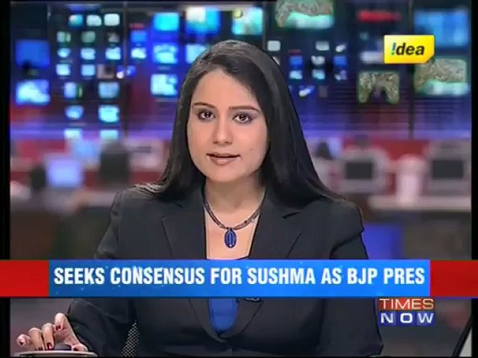 Sushma for BJP President?