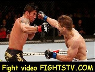 Nik Lentz and Diego Nunes trade vs in their featherweight at the UFC on FX